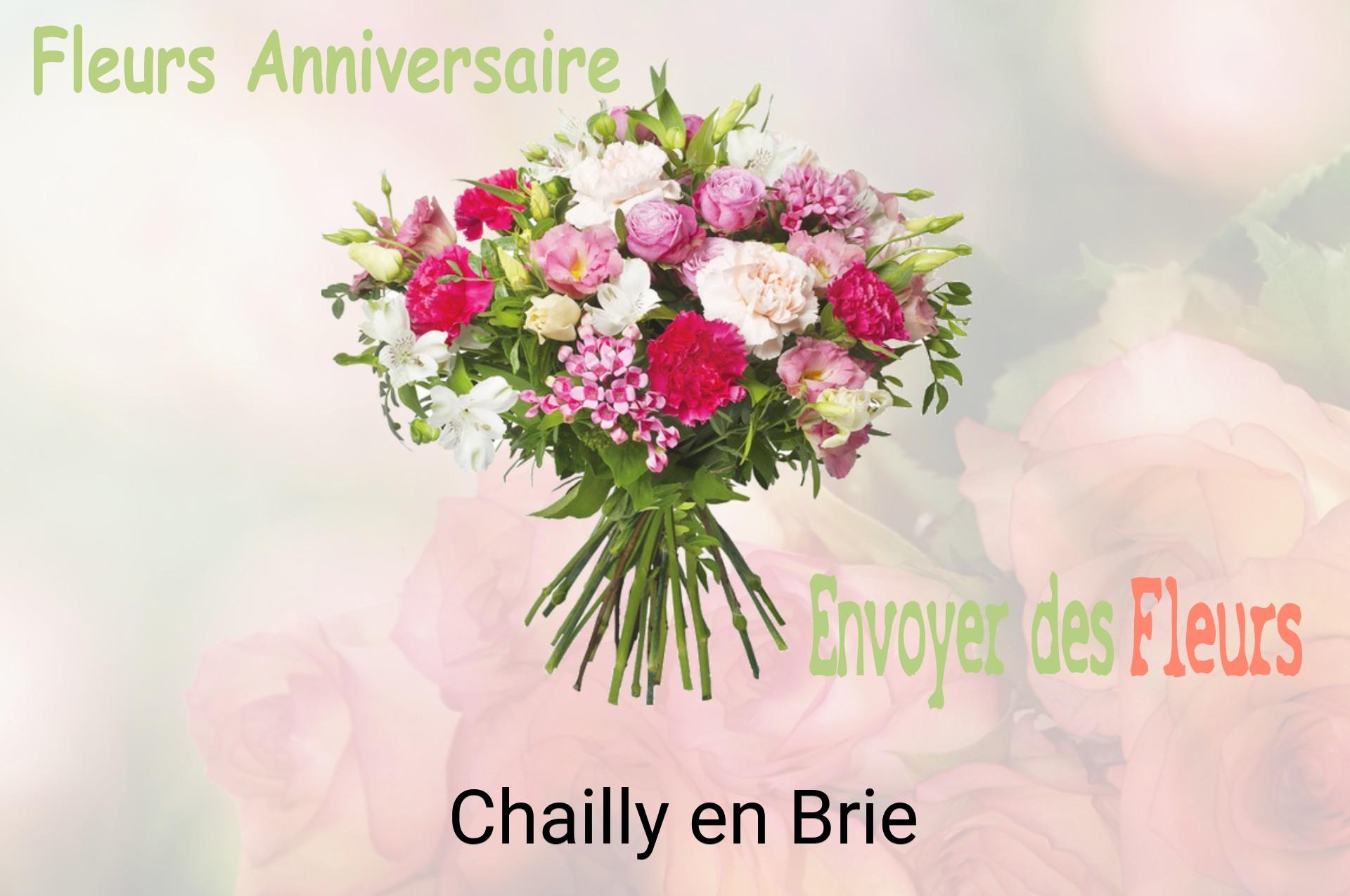 Bouquet de fleurs d’anniversaire livré à Chailly-en-Brie